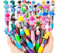 Candcamp 30Pcs Mini Multicolor Pens All in One 4 in 1