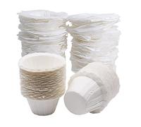 CANDeal 200 Count Disposable Coffee Filter Paper for Keurig Brewers Single Serve 1.0 and 2.0,Replacement Coffee Filter Paper Liner Compatible with All Reusable K Cup Coffee Pod, Refillable Capsule