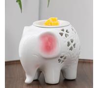 Candeldo Electric Wax Melt Burners: Wax Melter Elephant Gifts for Women Candle Warmer with 2 Bulbs Fragrance Wax Melts Burner Home Bedroom Decor Birthday Gift Mom