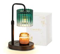 Candeldo Green Candle Warmer Lamp with Timer, Birthday Gifts for Women Mum