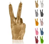 Candellana Hand PEACE Candle - Hand Figurine - Cool Deco - Gothic Deco - Grunge Deco Candle - Heavy Metal Deco - Grunge Room Decor - Office Gadgets - Candle Deco - Funny Candle