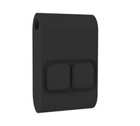 Candeo Kinetic Silicon Fob - 2 Button, Black | RF Receiver Modules | Eco Friendly | Battery Free | Wireless Control | Versatile 2 Way System | Kinetic Push Button | Portable Home Control