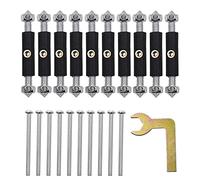 Candeon 10pcs Wall Mount Switch Box Repair Tool, Switch Socket Bottom Box Cassette Repairer Support Rod Junction Box Repairer(Insulation Type)