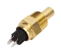 Candeon 125℃ Engine Water Temp Sensor, Oil Water Temperature Temp 1/2 NPT Sensor, 3W VDO Temperature Sensor, Fit for VDO 6-24V Engine