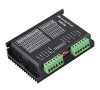 Candeon 2-Phase Stepper Motor Driver, DM556 DC 24V-50V1.0A-5.6A Stepper Motor Driver Controller Stepper Driver CNC Stepper Motor Controller Stepping Motor Driver for 42/57 Stepper Motor Controls