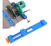 Candeon Adjustable Cutting Machine Base Guide, 145-208mm Wood Cutting Guide Circular Saw Guide Rail, Electric CircularSaw Milling Positioning Clamp Saw Guide for Circular Woodworking Sawing