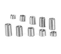 Candeon Coiled Wire Thread Screws Sleeve - 60pcs M9x1.25 Thread Repair Sleeve Kit Coiled Wire Thread Repair Insert Thread Screws Stainless Steel Thread Screws Sleeve Set
