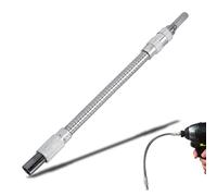 Candeon Flexible Shaft Extension Bit Holder - 1/4" Cable Flexible Shaft Extension Bar Ratchet Bendable Hex Screwdriver Bit Holder Connecting Link