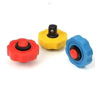 Candeon Mini Finger Ratchet Set, 3pcs Reversible Drive RatchetWrench 1/4", 3/8", 1/2", Adjustable Ratchet Wrench Set, 72-Tooth Ratchet Wrench for Confined Spaces Auto Home Repair