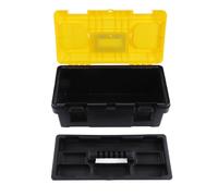 Candeon Plastic Tool Box Household Multifunction Storage Portable Toolbox for Craftsman Electrician Hardware Tools (43.2cm / 17in)