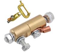 Candeon Welding Ground Clamp Adapter, 500A 360 Degree Welding Clamp Rotating Adapter for M10 Hole Diameter Clamps MIG MMA TIG ARC Projects