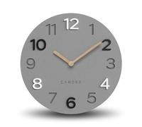 Cander Berlin MNU 2830 C Wall Clock Silent MDF without Ticking Noises 30 cm Analogue Living Room Office Modern Vintage Wooden Hands