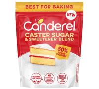 Canderel Caster Sugar and Sweetener Blend - 4 Pack - Low Calorie Baking Alternative - 4x370g