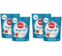Canderel Sugarly Crunchy Sweetener, Zero Calories, Keto Friendly Sugar Alternative, 4 x 1kg