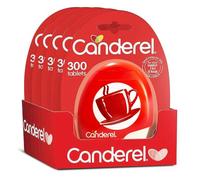 Canderel Sweetener 300 Tablets - Zero Calorie and Diabetic Friendly Sugar Alternative - Pack of 5 (1500 tabs)