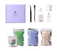 CandHeal Pearled Candle Sand Kit,DIY Aromatherapy Crafts,Candle Making Kits for Adults Beginners,with Glass Jar, Wick,Mood Card,Nippers,Relaxing Gifts for Women