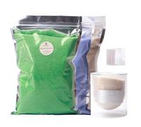 CandHeal Pearled Candle Wax Refillable Scented Pearl Candle Sand with Wicks (1500g)