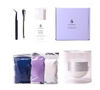 CandHeal Scented Candle Sand,DIY Pearled Candle Sand with Wicks,with Glass Jar,Wick,Mood Card,Nippers,Relaxing Gifts for Women