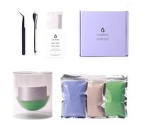 CandHeal Scented Candle Sand Kit,DIY Pearled Candle Sand with Wicks,with Glass Jar,Wick,Mood Card,Nippers,Relaxing Gifts for Women