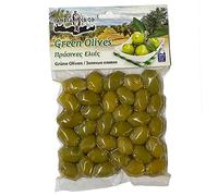 Candia Crop Greek Green Olives 200g (Pack of 5) - Authentic Whole Olives in Brine, 100% Natural, Packed in Crete