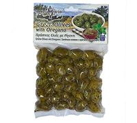 Candia Crop Greek Green Olives Marinated with Oregano, Pack of 5 x 200g (Total: 1 kg)