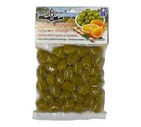 Candia Crop Greek Green Olives Stuffed with Orange, Pack of 5 x 200g (Total: 1 kg)