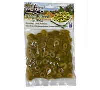 Candia Crop Greek Green Sliced Olives, Pack of 5 x 200g (Total: 1 kg)