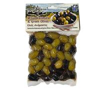 Candia Crop Mixed Kalamata and Green Olives, Pack of 5 x 200 g (Total: 1 kg)
