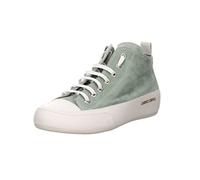Candice Cooper Velour Ankle High Trainers, Green (sage), 34 EU