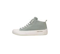 Candice Cooper Velour Ankle High Trainers, Green (sage), 35 EU
