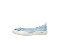 Candice Cooper Women's Candy Wave Ballet Flat, Light Blue, 10 UK