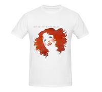 Candice Odelia Bette Midler The Divine Miss M Graphic T Shirts for Men Crew Neck XXX-Large White