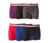 Candid Styles 12 Pack Mens Boxer Shorts, Men’s Urban Boyz Trunks Soft Stretchy Comfortable Cotton Underwear | Tagless Underpants For Men Assorted Colours (5XL, White Band)