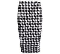 Candid Styles Women Celebs Army Check Skull Print Ladies Knee Length Pencil Bodycon Skirt 8-22, M/L 12-14, Egyptian Aztec - Celebs Inspired Party Skirt