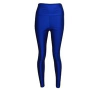 Candid Styles Womens American High Waisted Disco Dance Leggings Shiny Wet Look Pants PVC Yoga Pants 8-14 Royal Blue