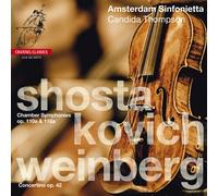 Candida Thompson - Chamber Symphonies Op 110A & 118A [New SACD]