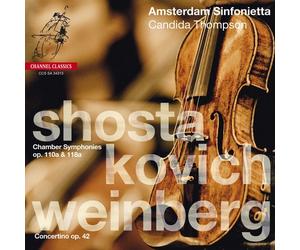 Candida Thompson - Chamber Symphonies Op 110A & 118A [New SACD]