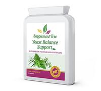 Candida & Yeast Balance Support 60 Capsules | Powerful Natural Herbs & Live Cultures | 100% Non-GMO | Suitable for Vegans & Vegetarians | UK Manufactured