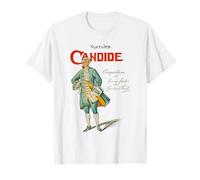 Candide or Optimism Voltaire Vintage Book Cover T-Shirt