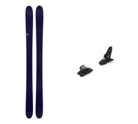 Candide - Versatile freeride skis - Downhill ski set Resort 101 2024 in Wood - Navy Navy 167 cm.173 cm.179 cm.184 cm.189 cm