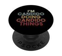 Candido Name Candido Personalized Name First Given PopSockets Adhesive PopGrip