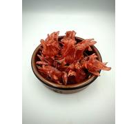 Candied Hibiscus Dried Flowers 20g - 4.9kg | Red colour added | Edible Fruit (20 Grams)