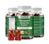 Candisite | Detox & Candida Cleanse | 8-in-1 Advanced Formula - Wormwood, Black Walnut, PAU D’Arco | Supports Digestive & Microbial Balance, Probiotics & Prebiotics | 60 Gummies