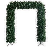 Canditree 240 Cm Christmas Tree Arch Artificial Christmas Tree Xmas Decoration for Indoor Outdoor