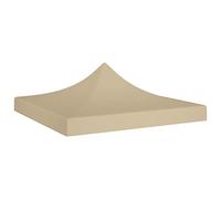Canditree 2x2 m Gazebo Canopy Roof Replacement, Gazebo Top Cover Party Tent Roof Replacement (Beige)