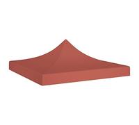 Canditree 2x2 m Gazebo Canopy Roof Replacement, Gazebo Top Cover Party Tent Roof Replacement (Terracotta)