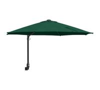 Canditree Wall Mounted Garden Cantilever Parasol Tilted Design UV Resistant (Green)