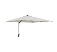 Canditree Wall Mounted Garden Parasol with Solar-powered LED Lights (Sand)