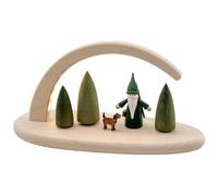 Candle arch natural LED illuminated hunter elf 13x24x10cm NEW light arch