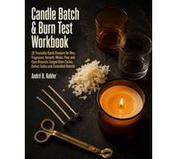 Candle Batch & Burn Test Workbook: 20 Traceable Batch Dossiers for Wax, Fragrance, Vessels, Wicks, Pour and Cure Records, Staged Burn Cycles, Defect Codes and Controlled Retests